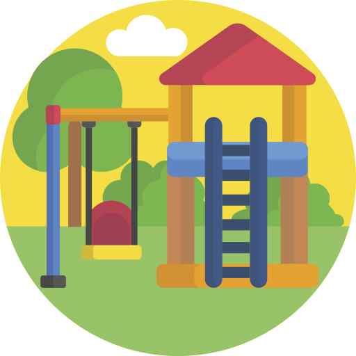 Safe kids play area in The Nest Builder flats in Sholinganallur